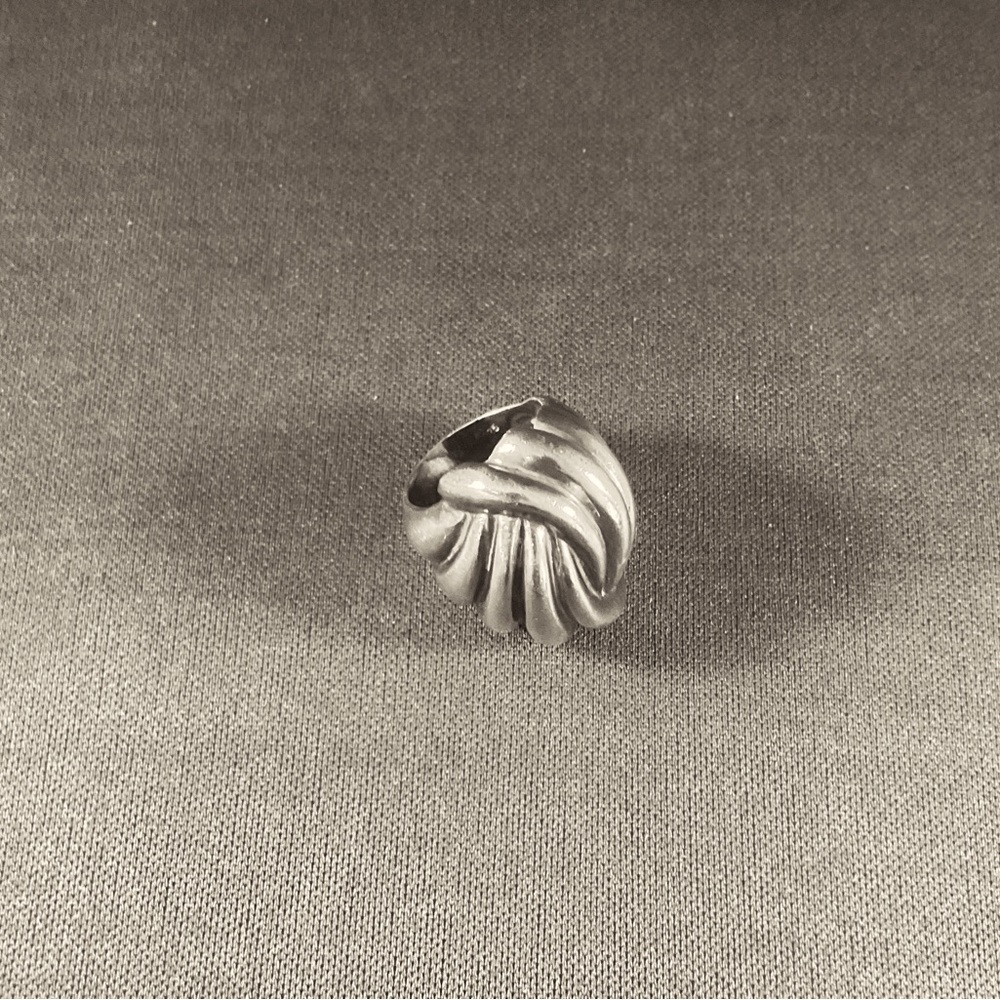 925 sterling bypass dome ring - Picture 5 of 6